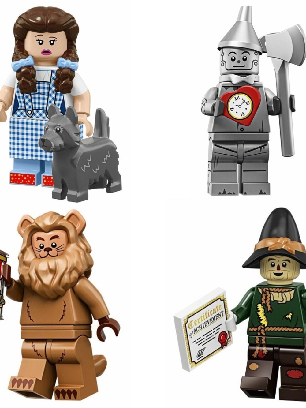 LEGO "Wizard of Oz Minifigures"*  Complete Set of 4 The LEGO Movie Series 2